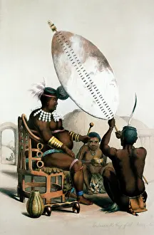 Angas: Umpanda, the King of the Amazulu, 1849