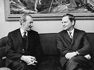 Palme: UN-Secretery-General Kurt Waldheim together