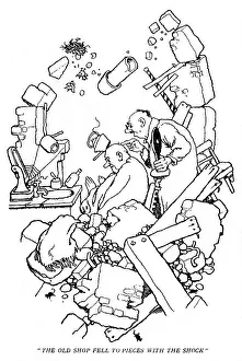 Cobwebs: Uncle Lubin, illustration by William Heath Robinson