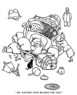 Mended: Uncle Lubin, illustration by William Heath Robinson