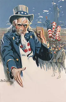 Icons: Uncle Sam, Armed Forces