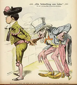 Spains: UNCLE SAM / CUBAN CIGAR