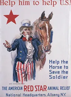 Icons: Uncle Sam and Horse