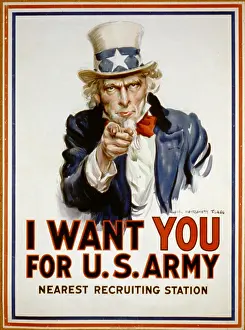 Flagg: Uncle Sam, I Want You US Army recruiting ?