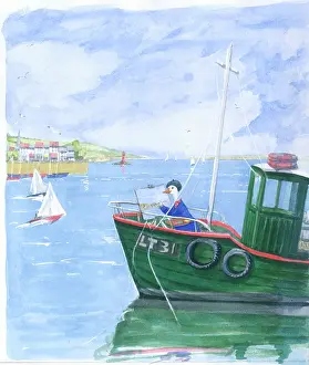 Elspeth: Uncle Sylvester at Sea by Elspeth O'Neill