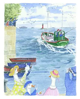 Elspeth: Uncle Sylvester at Sea by Elspeth O'Neill
