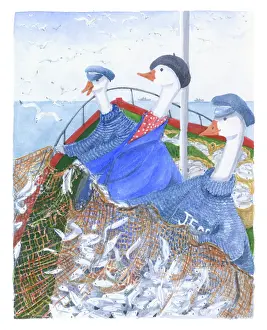 Elspeth: Uncle Sylvester at Sea by Elspeth O'Neill