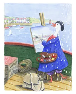 Elspeth: Uncle Sylvester at Sea by Elspeth O'Neill