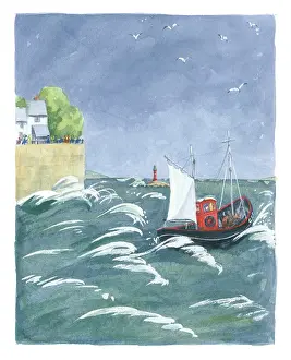 Elspeth: Uncle Sylvester at Sea by Elspeth O'Neill