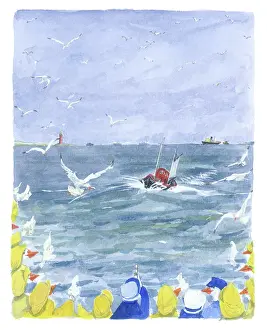 Elspeth: Uncle Sylvester at Sea by Elspeth O'Neill