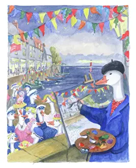 Elspeth: Uncle Sylvester at Sea by Elspeth O'Neill