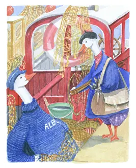 Elspeth: Uncle Sylvester at Sea by Elspeth O'Neill