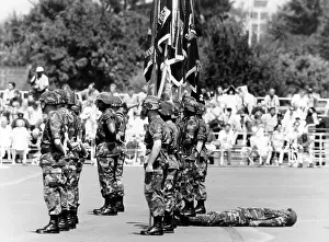 Mcnair: Unconscious U.S. soldier during the festivities for the Inde