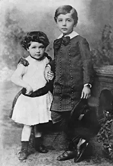 Maja: Undated childhood portrait of Albert Einstein and