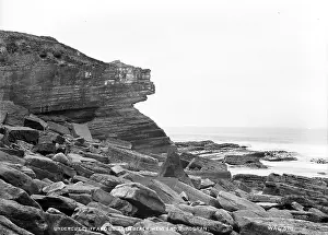 Boulder: Undercut Cliff and Boulder Beach, West End, Bundoran