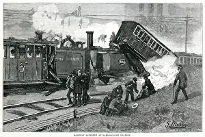 Underground accident 1885