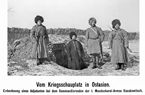 Adjutant: Underground accomodation of a russian adjutant, 1905