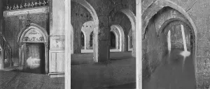 Aksa: Underground complex of the Al Aksa Mosque in Jerusalem, 1925