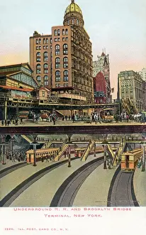 Apr19: Underground Railroad and Brooklyn Bridge Terminal, NYC, USA