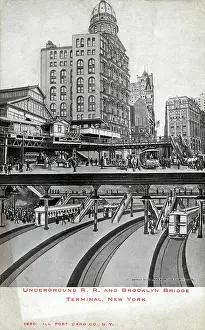 Levels: Underground railroad, Brooklyn Bridge Terminal, New York