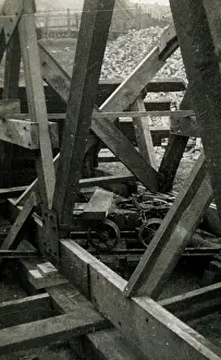 Walthamstow: Underground Railway Construction, Leytonstone, London