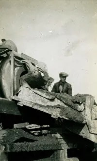 Walthamstow: Underground Railway Construction, Leytonstone, London