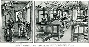 Electrification: Underground railway electrification, London 1904