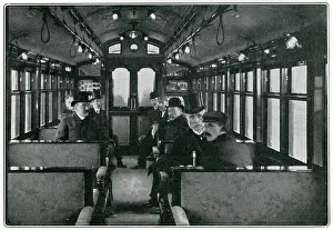 Underground railway electrification, London 1904