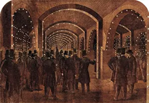 Bazalgette: Underground Reservoir at Crossness 1865