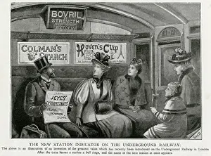 Indicator: Underground train - new station indicator 1896