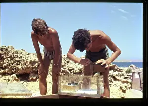 Perspex: Underwater house equipment under construction, Malta