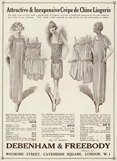 Freebody: Underwear circa 1923