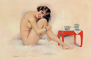 Boudoir: Une tasse de the? by Suzanne Meunier