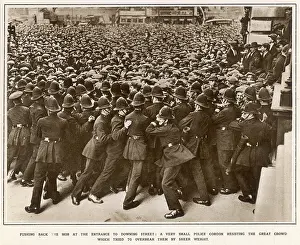 Heaving: UNEMPLOYED CROWD/DOWNING