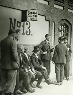 Emigrant: Unemployed as an emigrant to Canada, 1930