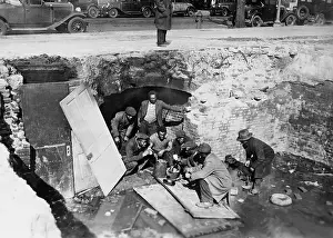 Basement: Unemployed during the Great Depression in a cellar dwelling