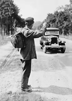 Hitchhiking: Unemployed while hitchhiking