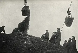 Lumps: Unemployed miners, Cilfynydd, Pontypridd