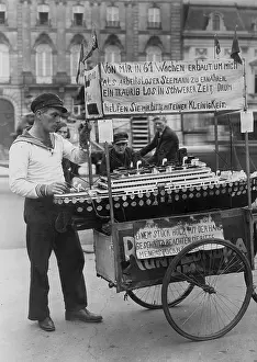 Handcart: Unemployed sailor