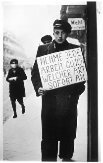 Unemployed: UNEMPLOYED SEEKING WORK