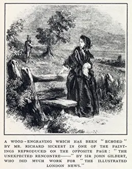 Stile: The Unexpected Recontre by Sir John Gilbert