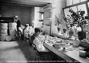 Removed: Unfired China Just Removed from Moulds