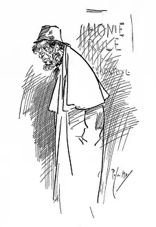 Unflattering: An unflattering Irish type who wanted Home Rule