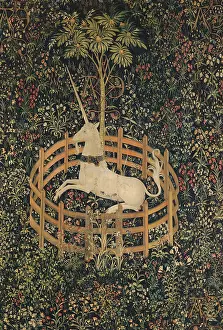 Lcgrfa1710: THE UNICORN IN CAPTIVITY, 1495?1505, Netherlandish