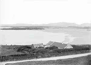 Perhaps: An unidentified coastal view, with cottages