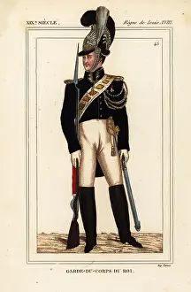 Bibliophile: Uniform of the King's Bodyguard, Garde-du-corps