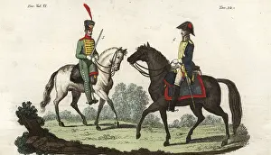 Algarve: Uniforms of the Spanish Cavalry, 1800s