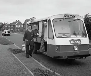 Tony Boxallfrps: Unigate milkman making a delivery