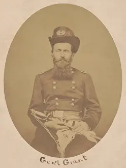 Lcgr1809: Union Brigadier General Ulysses Grant in portrait