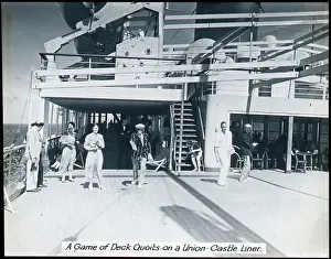 Quoits: Union Castle Liner Deck